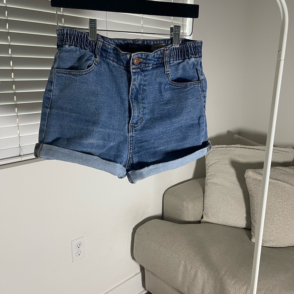 BCBGeneration Classic Blue Jean Shorts